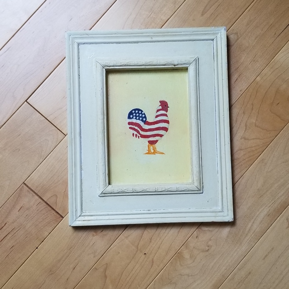 🌻Wall decor rooster farmhouse American chicken